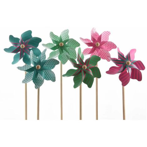  Girandola Colorata Righe/pois 48 H Cm
