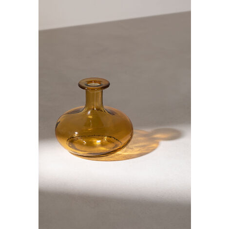  SKLUM Vaso In Vetro Riciclato Siclat Giallo Ocra