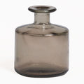  SKLUM Vaso In Vetro Riciclato Pussa 12 Cm Grigio Talpa