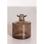  SKLUM Vaso In Vetro Riciclato Pussa 12 Cm Grigio Talpa