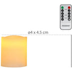 Set Di 24 Candele Da Tè Monzana Lumini LED Con Telecomando Timer Lumini A Batteria Candele Elettriche Lumini Elettrici Candele Da The
