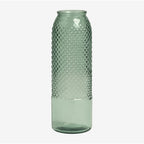  SKLUM Vaso In Vetro Riciclato 44 Cm Dinte Verde Acquamarina