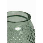  SKLUM Vaso In Vetro Riciclato 44 Cm Dinte Verde Acquamarina