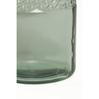  SKLUM Vaso In Vetro Riciclato 44 Cm Dinte Verde Acquamarina