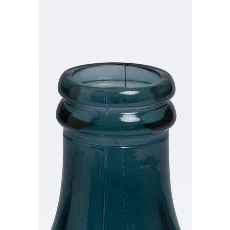  SKLUM Damigiana In Vetro Riciclato Raffas 4 L Blu Pacífico
