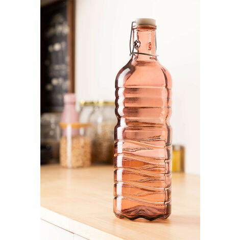  SKLUM Bottiglia Da 1,5 Litri In Vetro Riciclato Margot Rosa