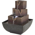  Hommoo Fontana Da Interni Con Luce A LED In Poliresina VD09998