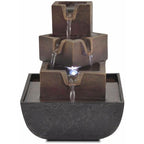  Hommoo Fontana Da Interni Con Luce A LED In Poliresina VD09998