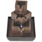 Hommoo Fontana Da Interni Con Luce A LED In Poliresina VD09998