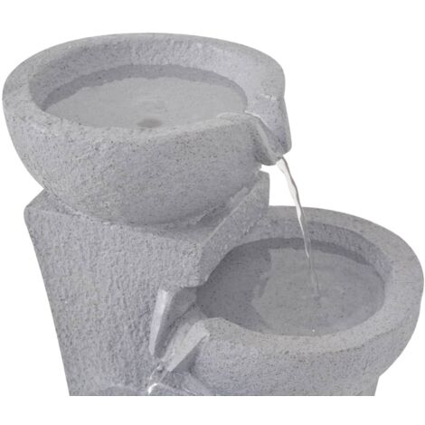  Hommoo Fontana Da Interni Con Luce A LED In Poliresina VD10003
