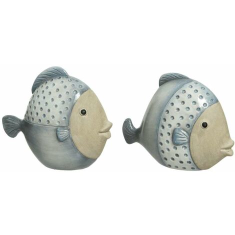  Decoro A Forma Di Pesce In Terracotta