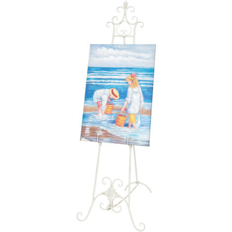  Cavalletto Portaquadro Pittore Porta Tela, Portamenu, Lavagna Pittura, Quadro Esposizione Dipinti Ferro, Più Robusti Del Legno
