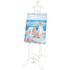  Cavalletto Portaquadro Pittore Porta Tela, Portamenu, Lavagna Pittura, Quadro Esposizione Dipinti Ferro, Più Robusti Del Legno