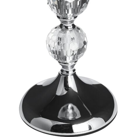  Portacandele Argento 36 Cm COTUI