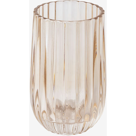  SKLUM Vaso In Vetro Izami Giallo Oro Trasparente