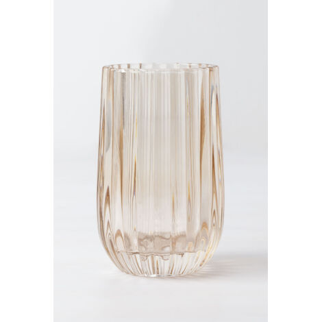  SKLUM Vaso In Vetro Izami Giallo Oro Trasparente