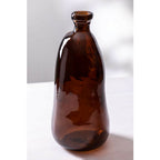  SKLUM Vaso In Vetro Riciclato 50 Cm Boyte Marrone Caramello