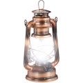  2x Lanterna LED, Lampada Decorativa Retrò Per Finestre O Da Giardino, A Batteria, Bronzo