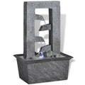  Fontana Da Interno Con LED In Poliresina