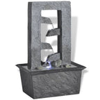  Fontana Da Interno Con LED In Poliresina