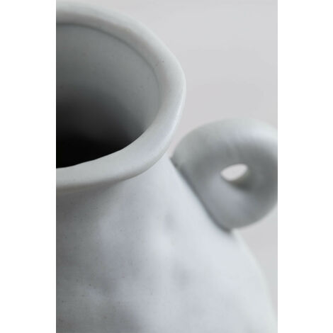  SKLUM Vaso In Ceramica Seth Bianco Antico