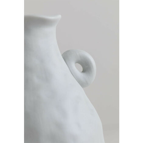  SKLUM Vaso In Ceramica Seth Bianco Antico