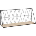 ATMOSPHERA Mensola Da Parete In Legno E Metallo 48x12x20cm