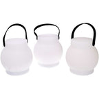  Lampada Led Plastica Ricaricabile Multicolor Tondo Cmø15h15