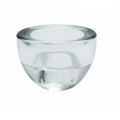 Mercury Portacandela Tondo In Vetro Trasparente Per Candela E Tealight Elegante