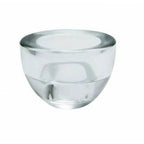 Mercury Portacandela Tondo In Vetro Trasparente Per Candela E Tealight Elegante