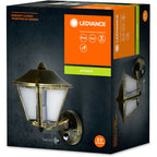  LEDVANCE Lampada Da Esterno LED A Parete, E27, ENDURA® CLASSIC TRADITION ALU / 220…240 V, Materiale: Alluminio, IP44