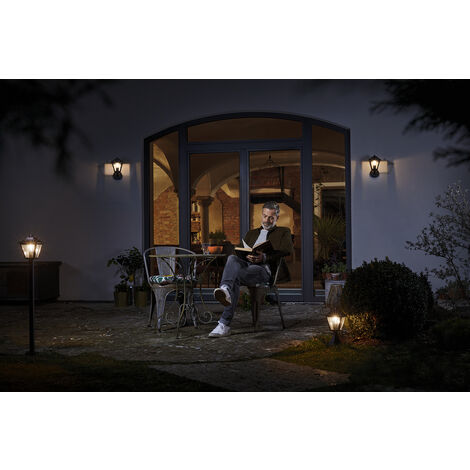  LEDVANCE Lampada Da Esterno LED A Parete, E27, ENDURA® CLASSIC TRADITION ALU / 220…240 V, Materiale: Alluminio, IP44