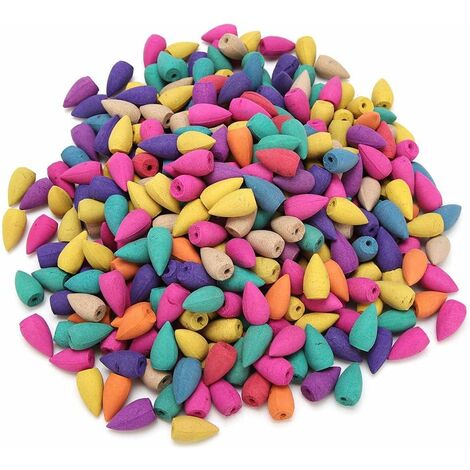  Coni Di Incenso Di Riflusso Coni Di Incenso Aromatico Bastoncini Di Incenso Di Riflusso Incenso Di Riflusso Naturale Per Studio Sala Da Tè Ufficio Meditazione Cucina Sala Yoga
