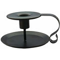  READCLY-Candeliere In Ferro Nero, Candeliere Con Manico Regali Per Feste, Matrimoni, Feste, San Valentino (nero, 1)