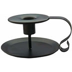 READCLY-Candeliere In Ferro Nero, Candeliere Con Manico Regali Per Feste, Matrimoni, Feste, San Valentino (nero, 1)