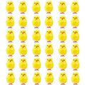  SOEKAVIA 12/36 Pezzi Mini Pulcino Di Pasqua Giocattoli Di Plastica Pulcino Per Bambini Decorazione Pasquale Da 1,5 Pollici