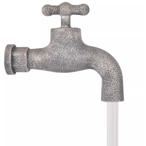  Fontana Decorativa Con Rubinetto E Secchi In Poliresina VidaXL