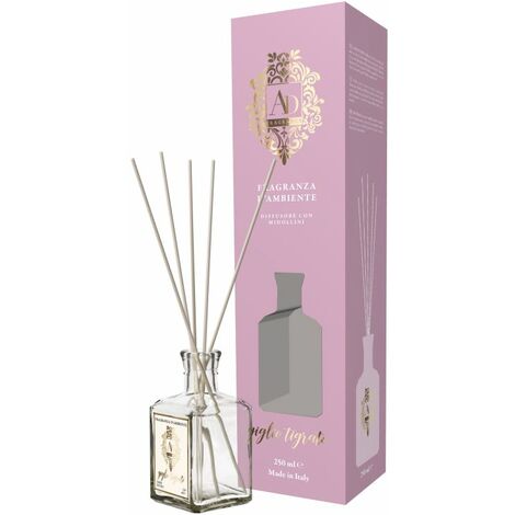  DIFFUSORE FRAGRANZE CON BASTONC. ML.250 GIGLIO TIGRATO