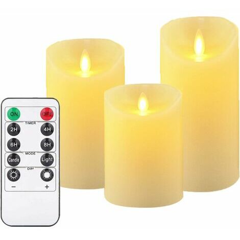  Candela A Led, 3 Candele In Stile
