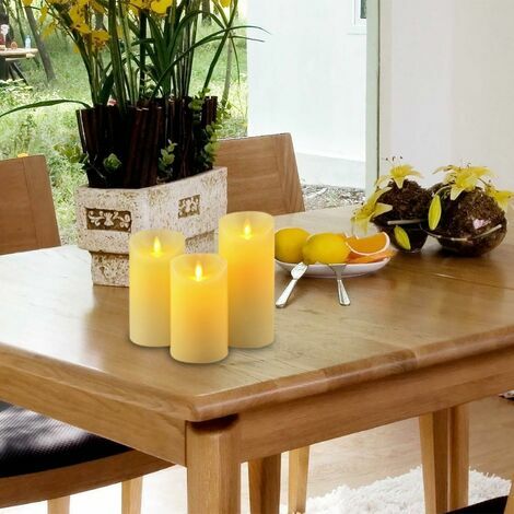  Candela A Led, 3 Candele In Stile