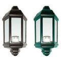  Lanterna A Parete Modello Londra - 60w Ip44 Mm.176x100x360h. Colore Nero
