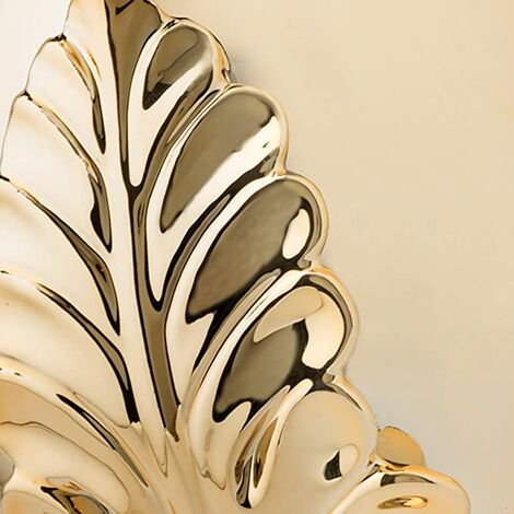  Baroni Home Pumo Pugliese Colorato, Pumo Decorativo In Porcellana Dipinta A Mano - S, Oro…