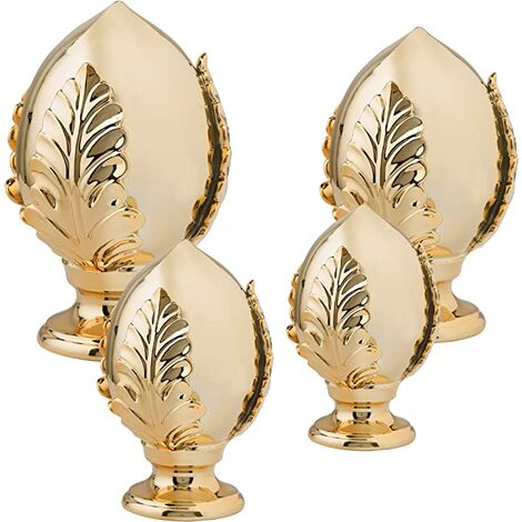  Baroni Home Pumo Pugliese Colorato, Pumo Decorativo In Porcellana Dipinta A Mano - S, Oro…