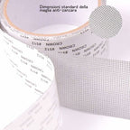  Nastro Adesivo Per Riparazione Zanzariera 5 X 2 M (grigio)