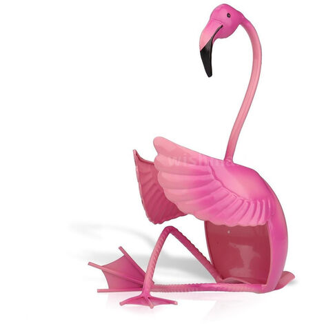 Decorazioni Per La Casa Flamingo Portabottiglie Portabottiglie Scultura In Metallo Scultura Pratica Decorazioni Per La Casa Artigianato 1 Pz