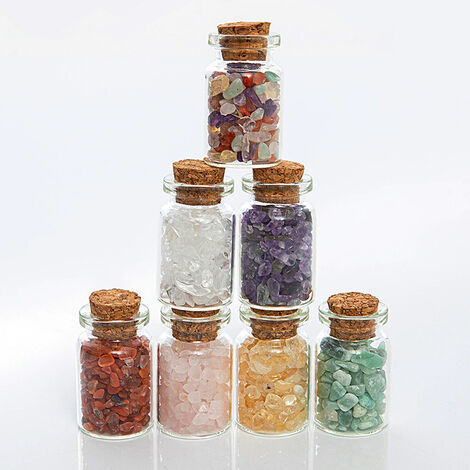  Bottiglia Dei Desideri Cristallo Naturale Pietre Irregolari Bottiglia Alla Deriva Pietre Preziose Meditazione Guarigione Decorazione Regalo