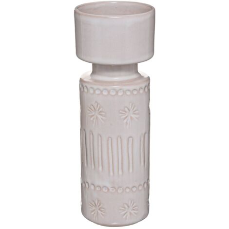  Candeliere Carmen In Ceramica Avorio H23 - Atmosphera Créateur D'intérieur