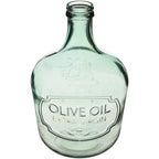  Dame Jeanne Recycled - Oliva Trasparente H 42 - Atmosphera Créateur D'intérieur