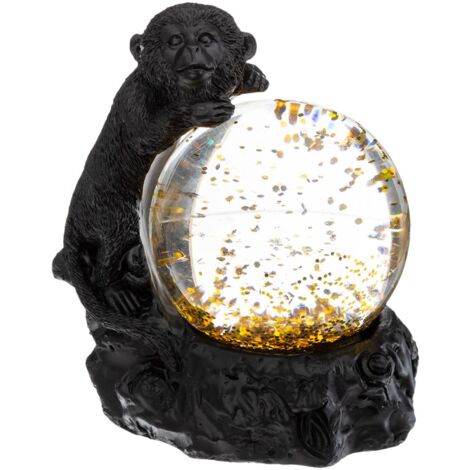  Snow Globe Monkey 65 Mm 2 Assortimenti - Feeric Lights & Christmas