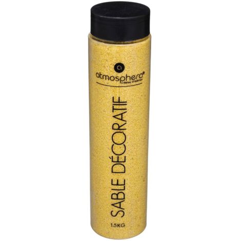  Sabbia Decorazione Ocra 1,5 Kg - Atmosphera Créateur D'intérieur